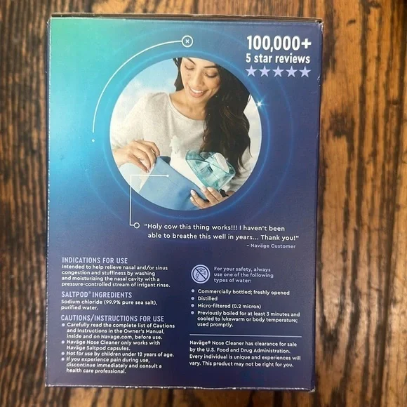 Navage nasal care brand new in seal box - Picture 5 of 10